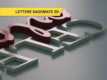 Lettere Sagomate 3d